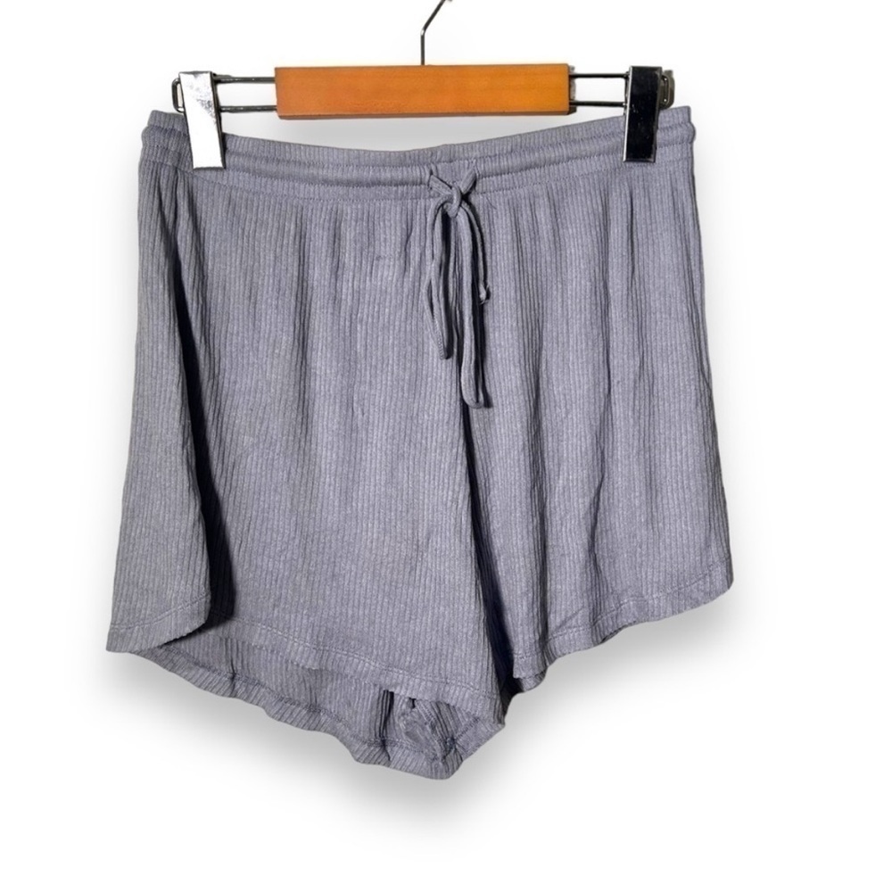 NWOT Eberjey  ribbed high rise lounge shorts S